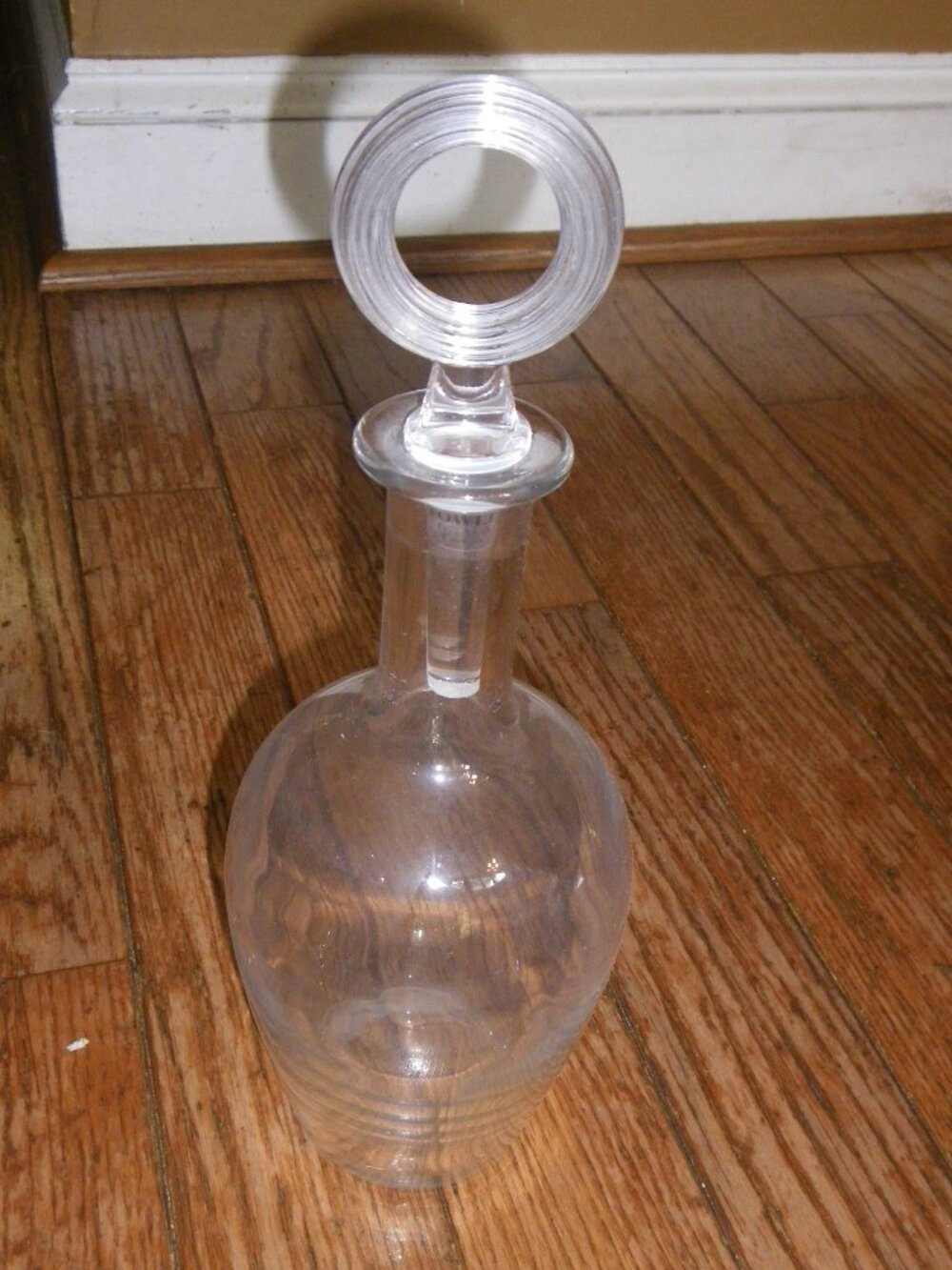 Vintage Towle Full Lead Crystal Decanter Made in Austria